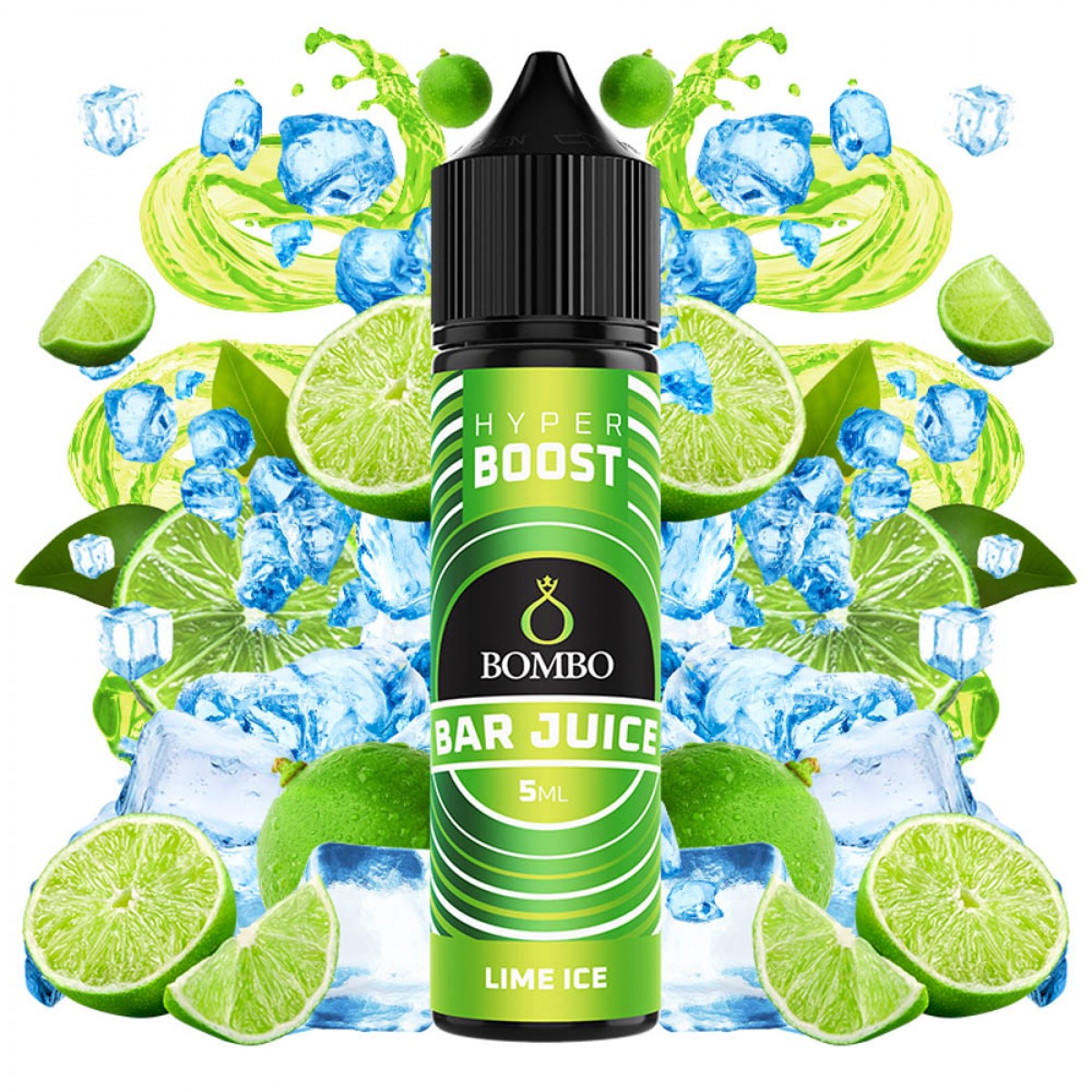 Bombo Bar Juice Hyper Boost Lime Ice 5ml/60ml FS